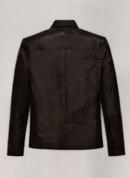 Leather Shirt Jacket #129 - LeatherCult