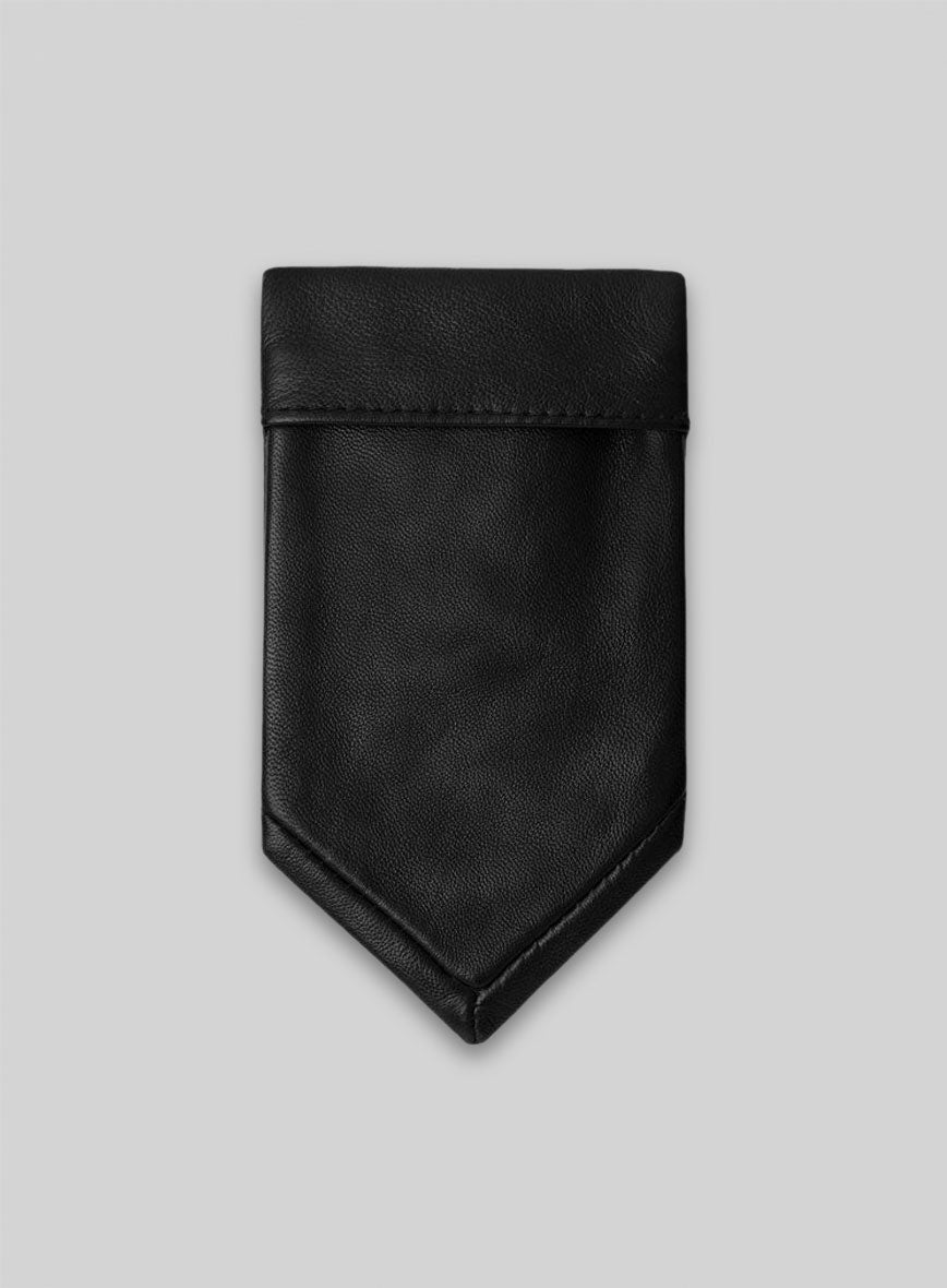 Leather Mini Pocket Square
