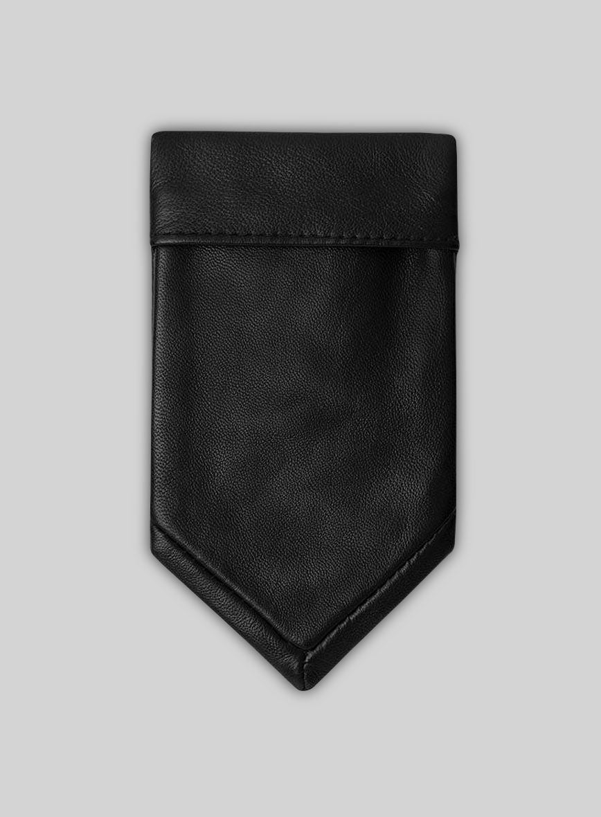 Leather Mini Pocket Square