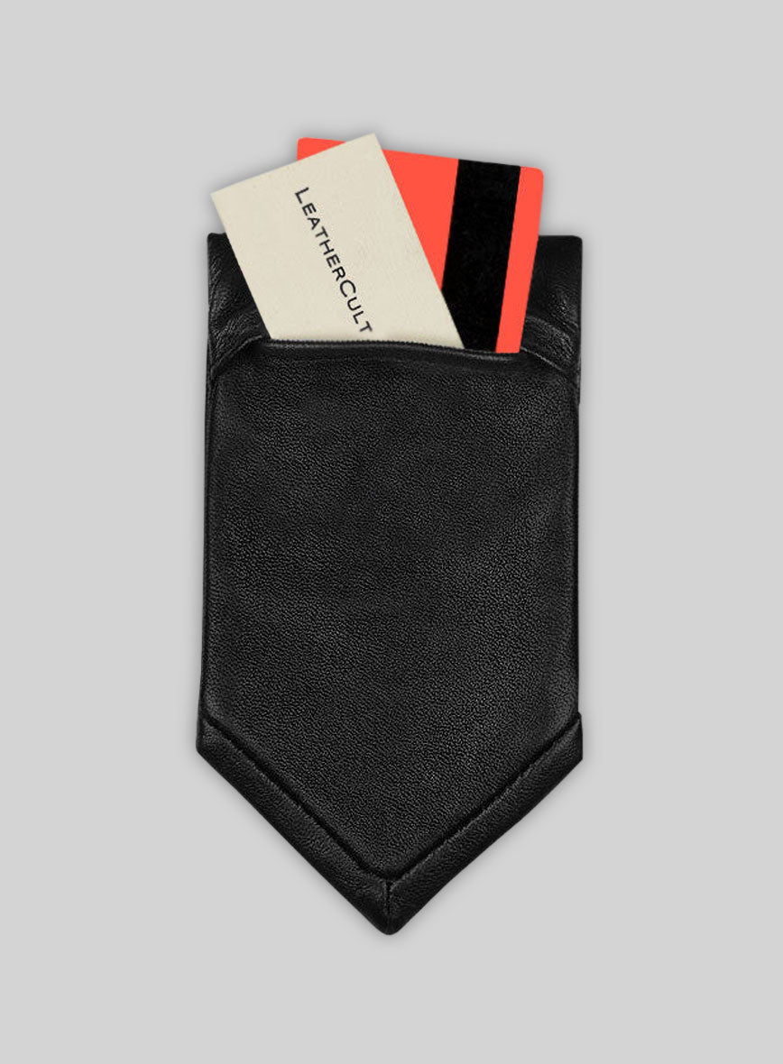 Leather Mini Pocket Square