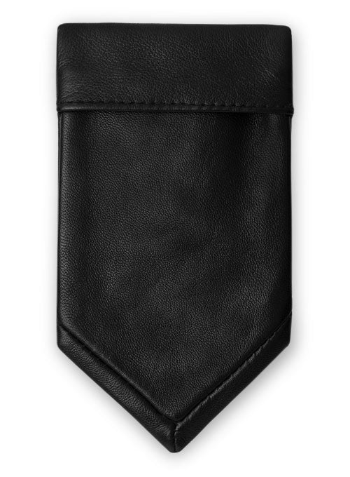 Leather Mini Pocket Square - LeatherCult