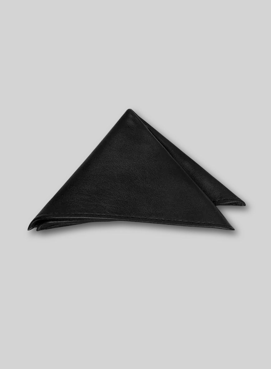 Leather Pocket Square