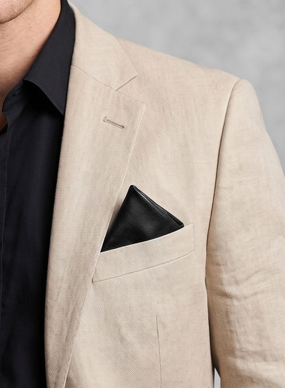 Leather Pocket Square