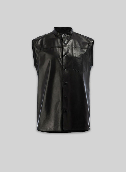 Leather Shirt Sleeveless #2