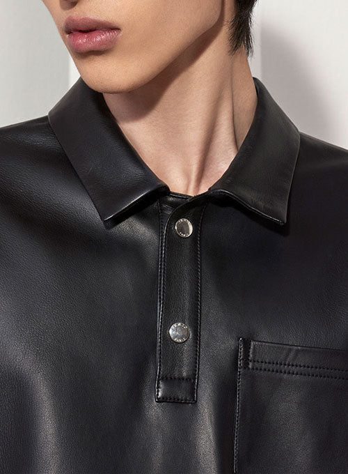 Leather T-Shirt #3 - LeatherCult