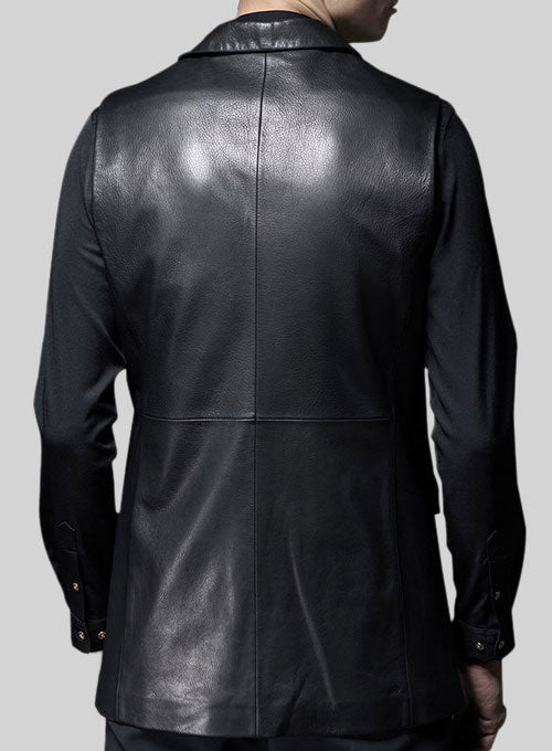 Leather Vest # 323
