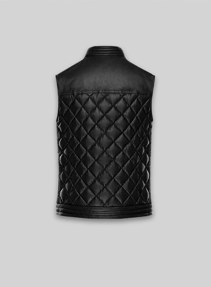 Leather Vest # 324