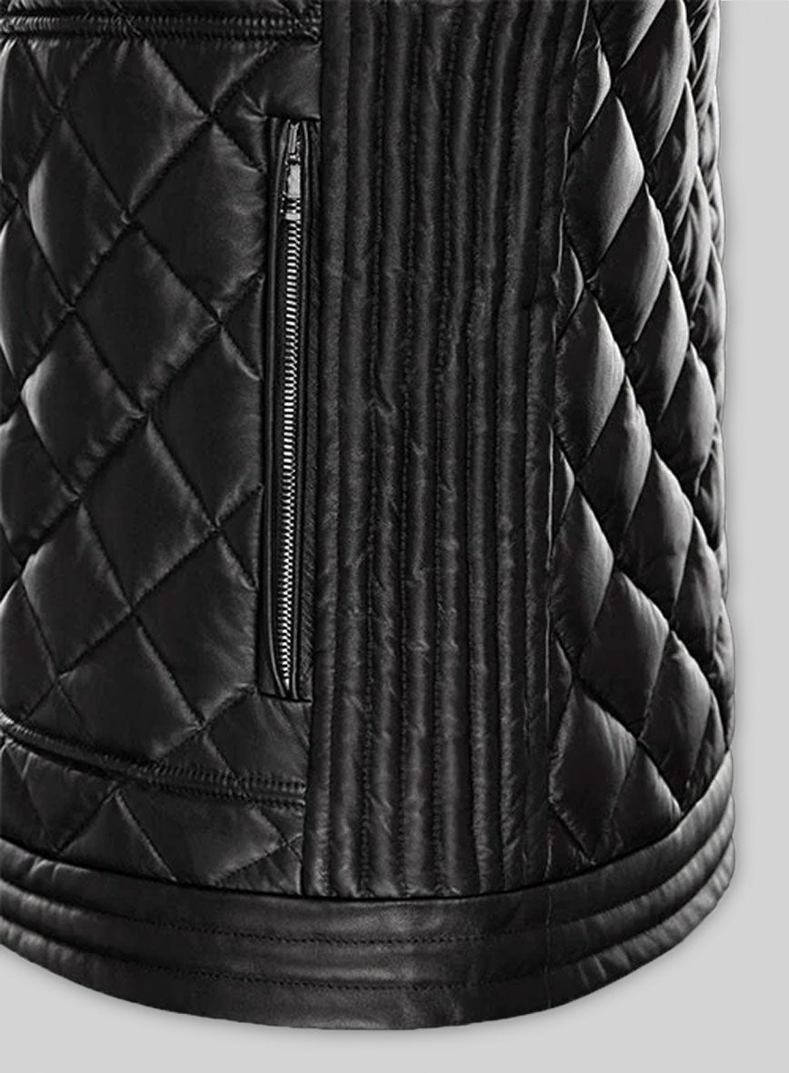 Leather Vest # 324