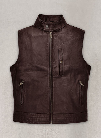 Leather Vest # 325 - LeatherCult