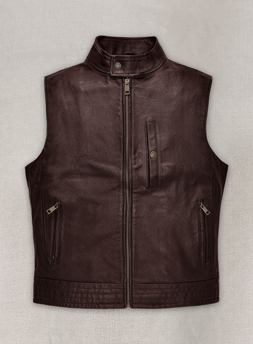 Leather Vest # 325 - LeatherCult