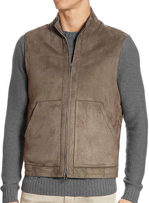 Leather Vest # 329 - LeatherCult