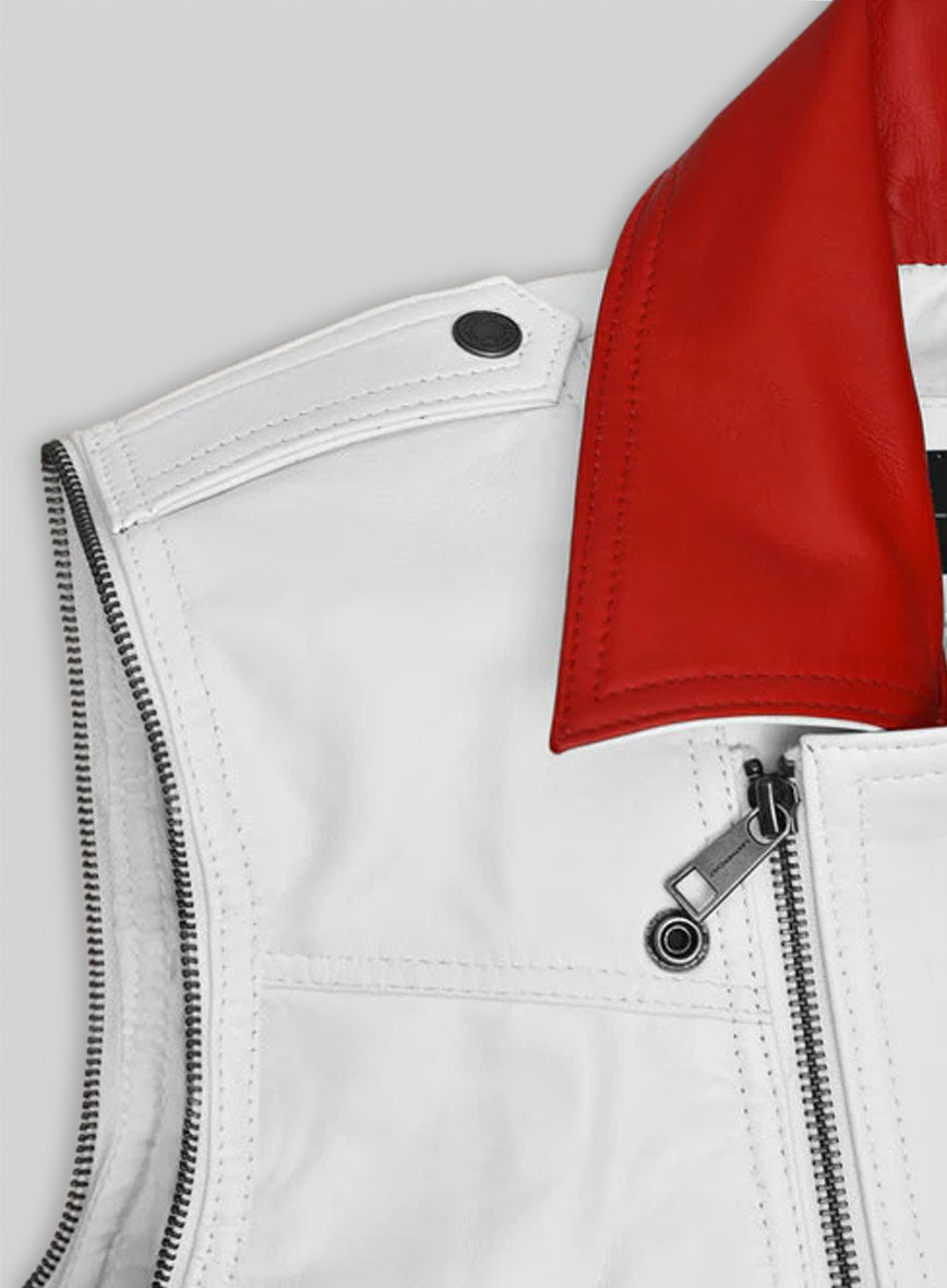 Leather Vest # 336