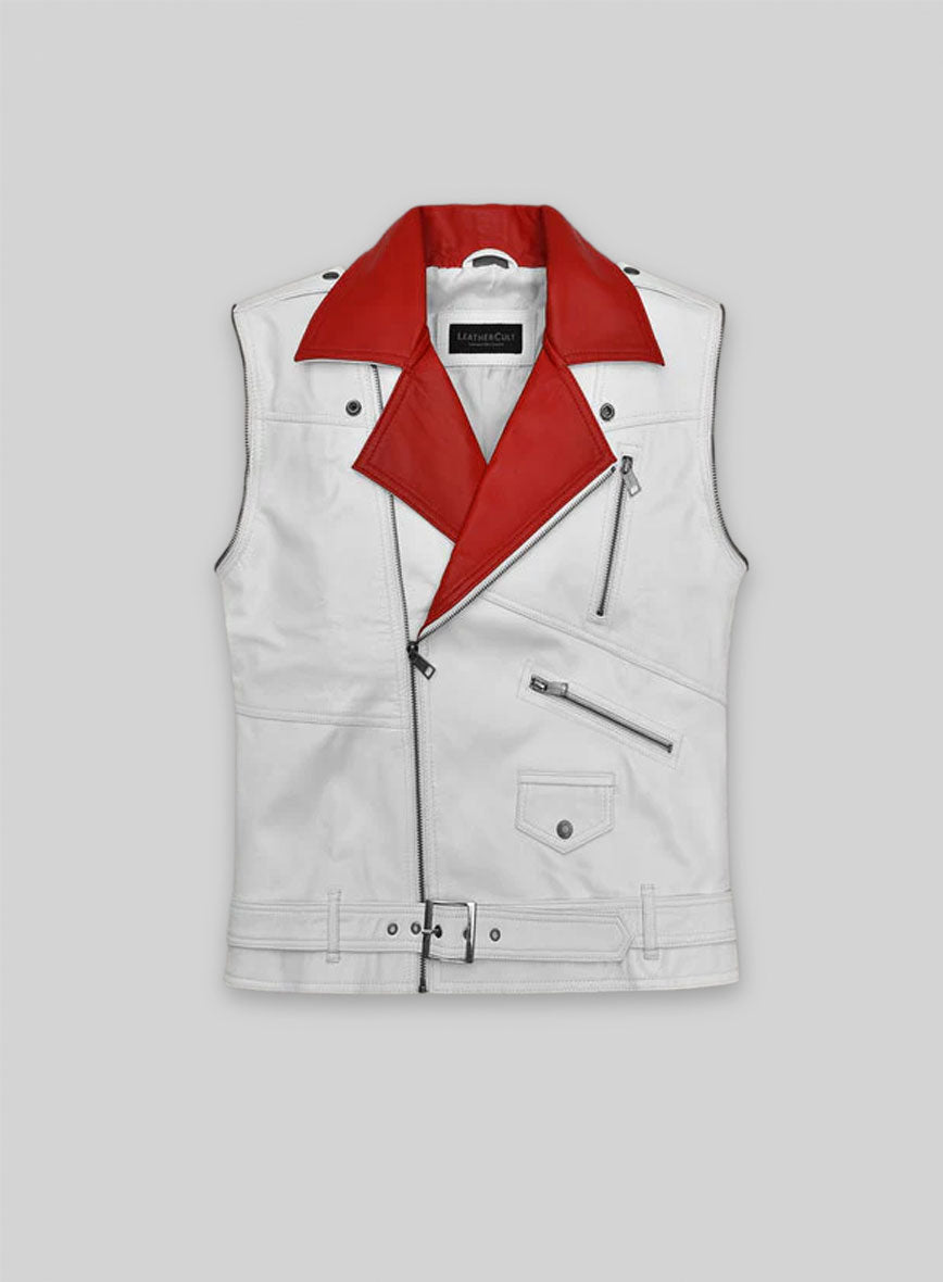 Leather Vest # 336