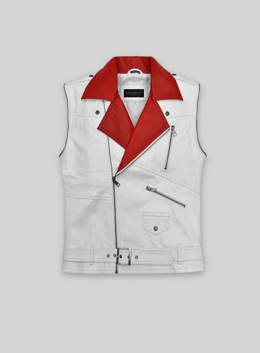 Leather Vest # 336