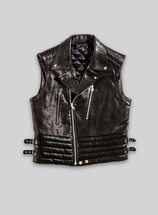 Leather Vest # 337