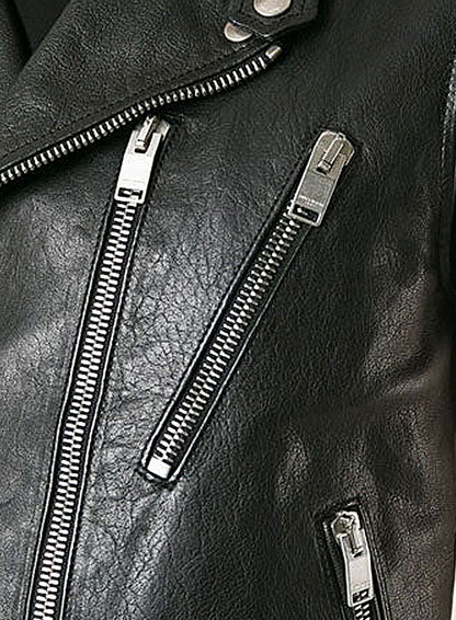 Leather Biker Vest # 342
