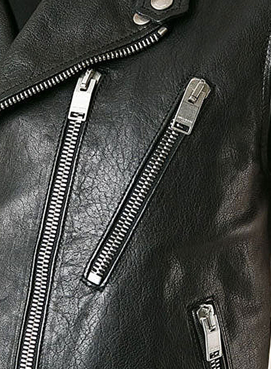 Leather Biker Vest # 342
