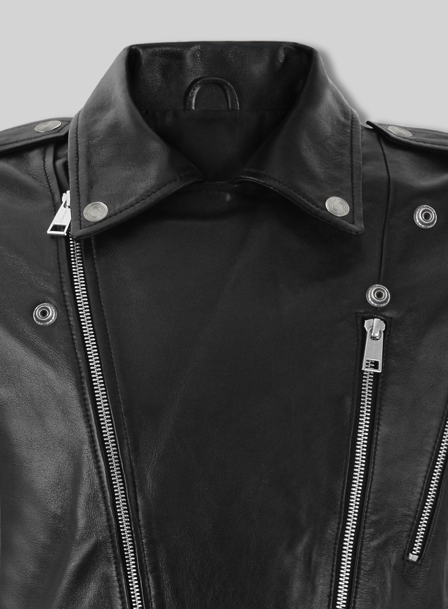 Leather Biker Vest # 342