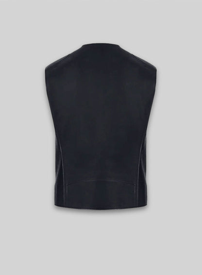 Leather Vest # 344