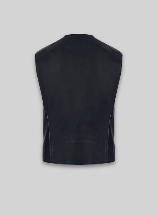 Leather Vest # 344