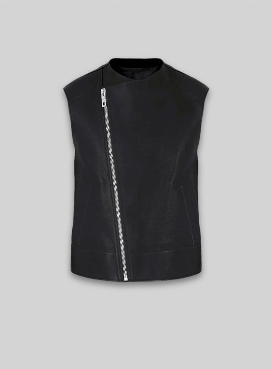 Leather Vest # 344