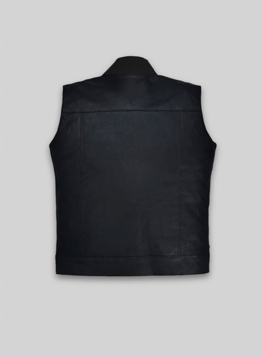 Leather Vest # 348