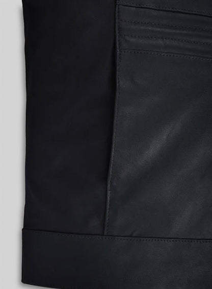 Leather Vest # 348