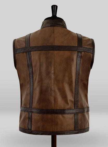 Leather Vest # 352 - LeatherCult