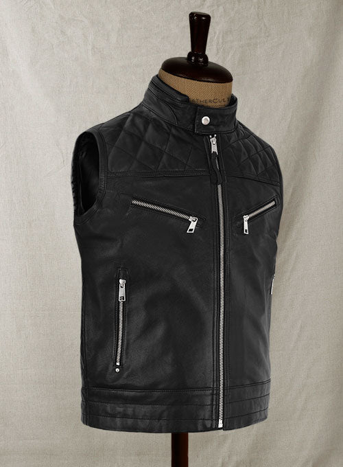 Leather Vest # 353 - LeatherCult