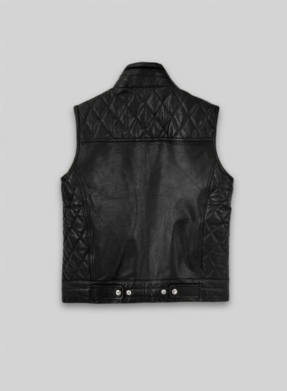 Leather Vest # 353
