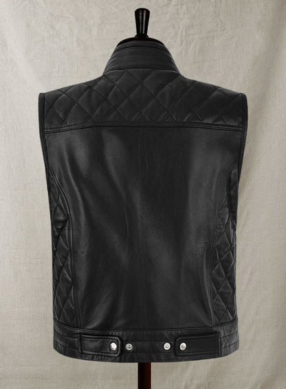 Leather Vest # 353 - LeatherCult