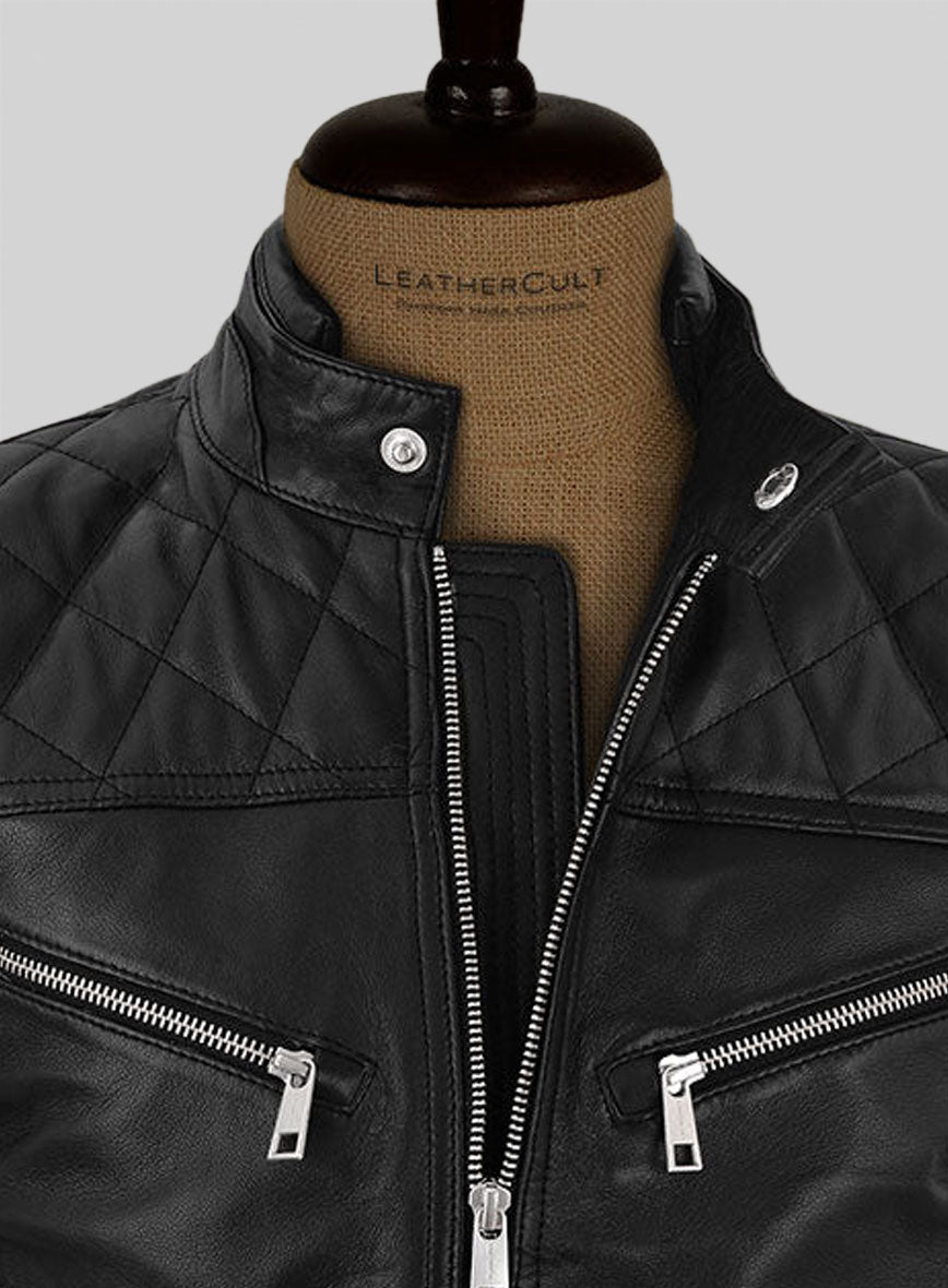 Leather Vest # 353