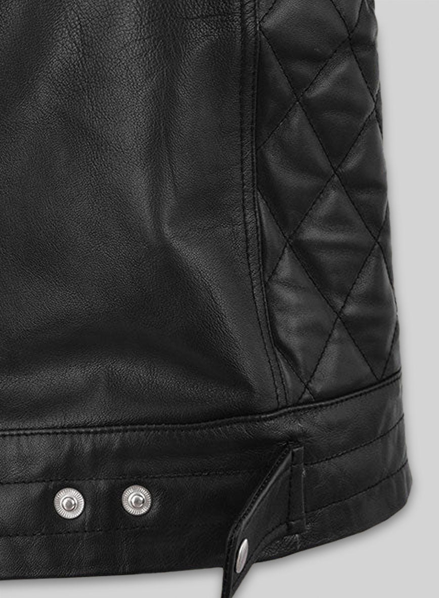 Leather Vest # 353