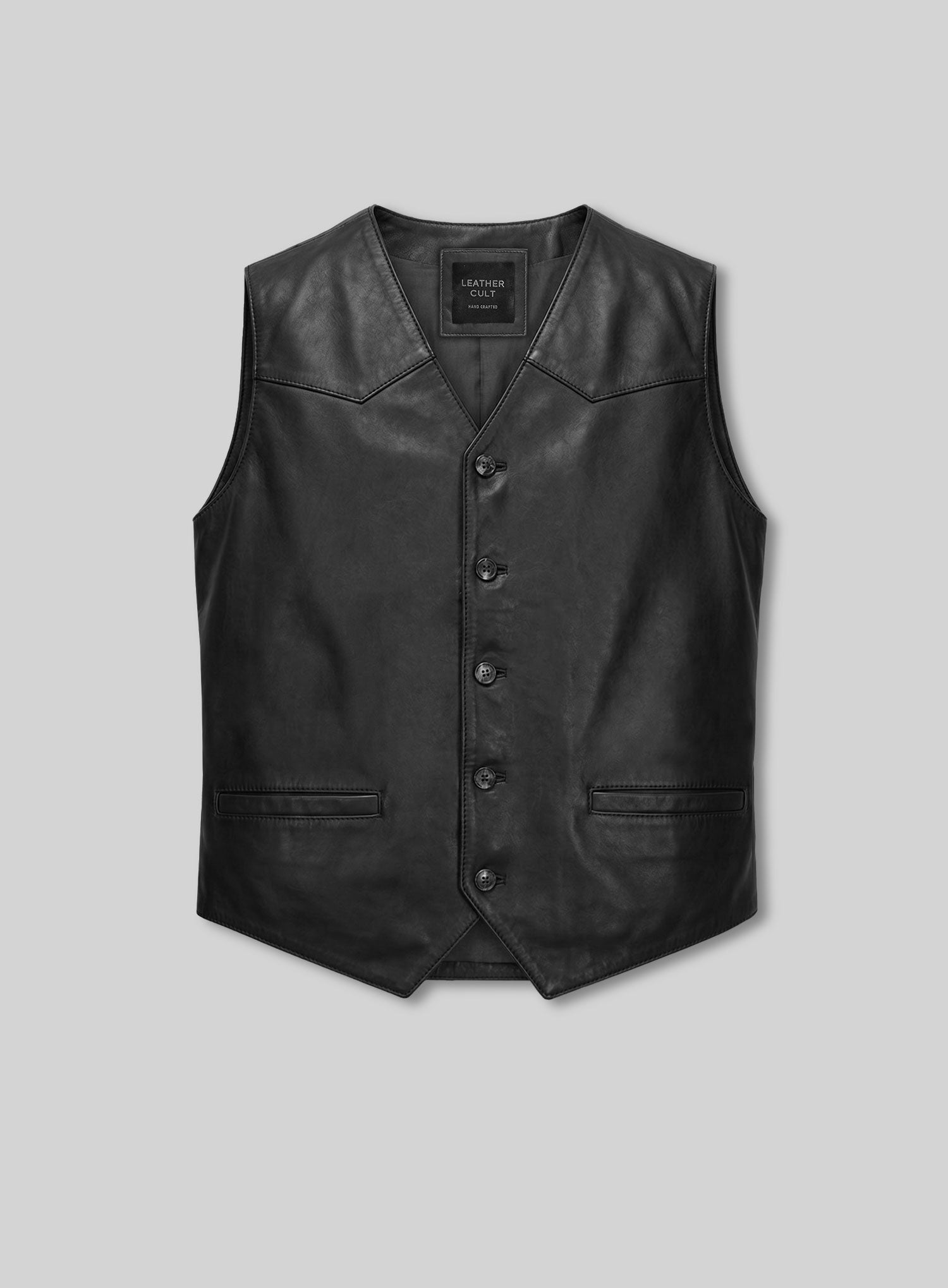 Leather Vest – Custom Fit for Men | LeatherCult