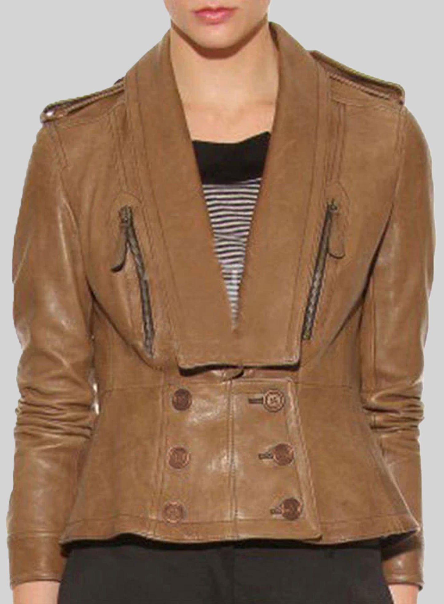 Leather Jacket # 252