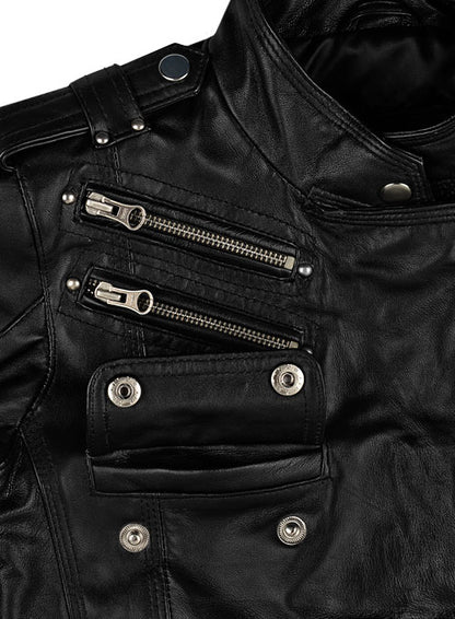 Leather Jacket # 280 - LeatherCult