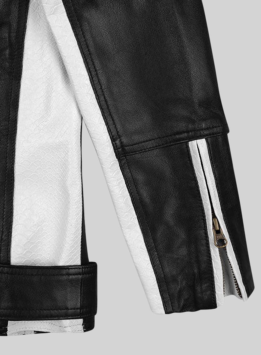 Black Leather Jacket # 289