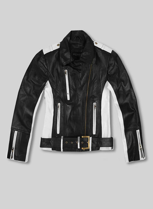 Black Leather Jacket # 289