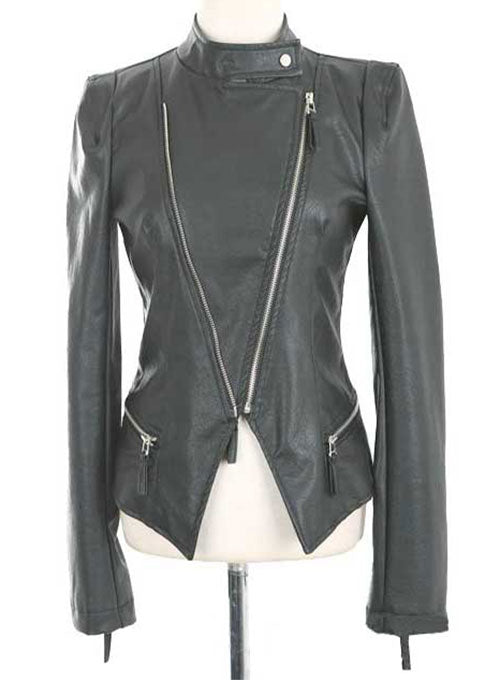 Leather Biker Jacket # 526 - LeatherCult
