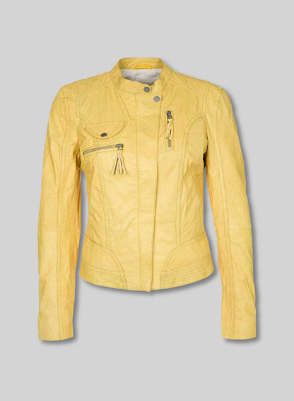 Leather Jacket # 520