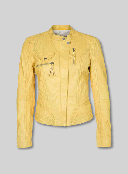 Leather Jacket # 520