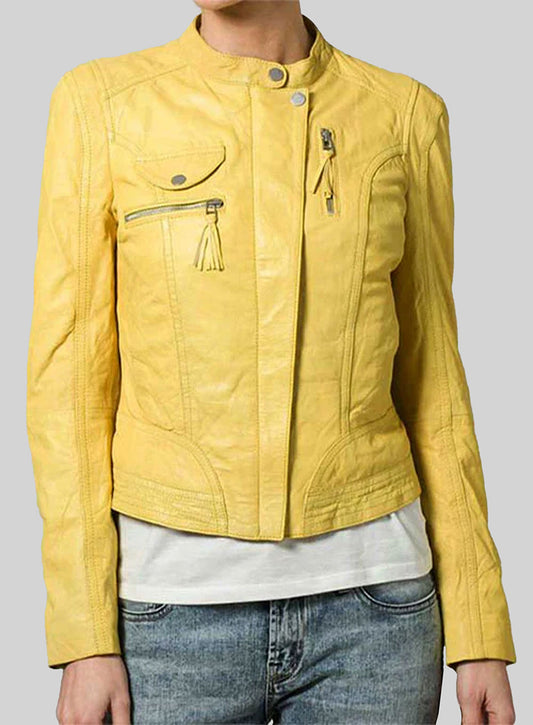 Leather Jacket # 520