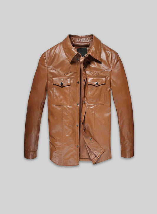Leather Jacket # 610