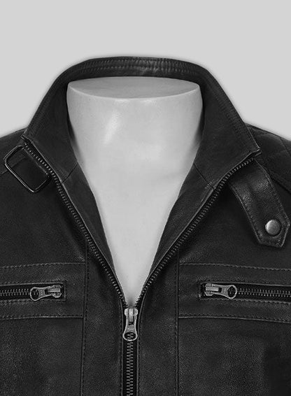 Leather Jacket # 653