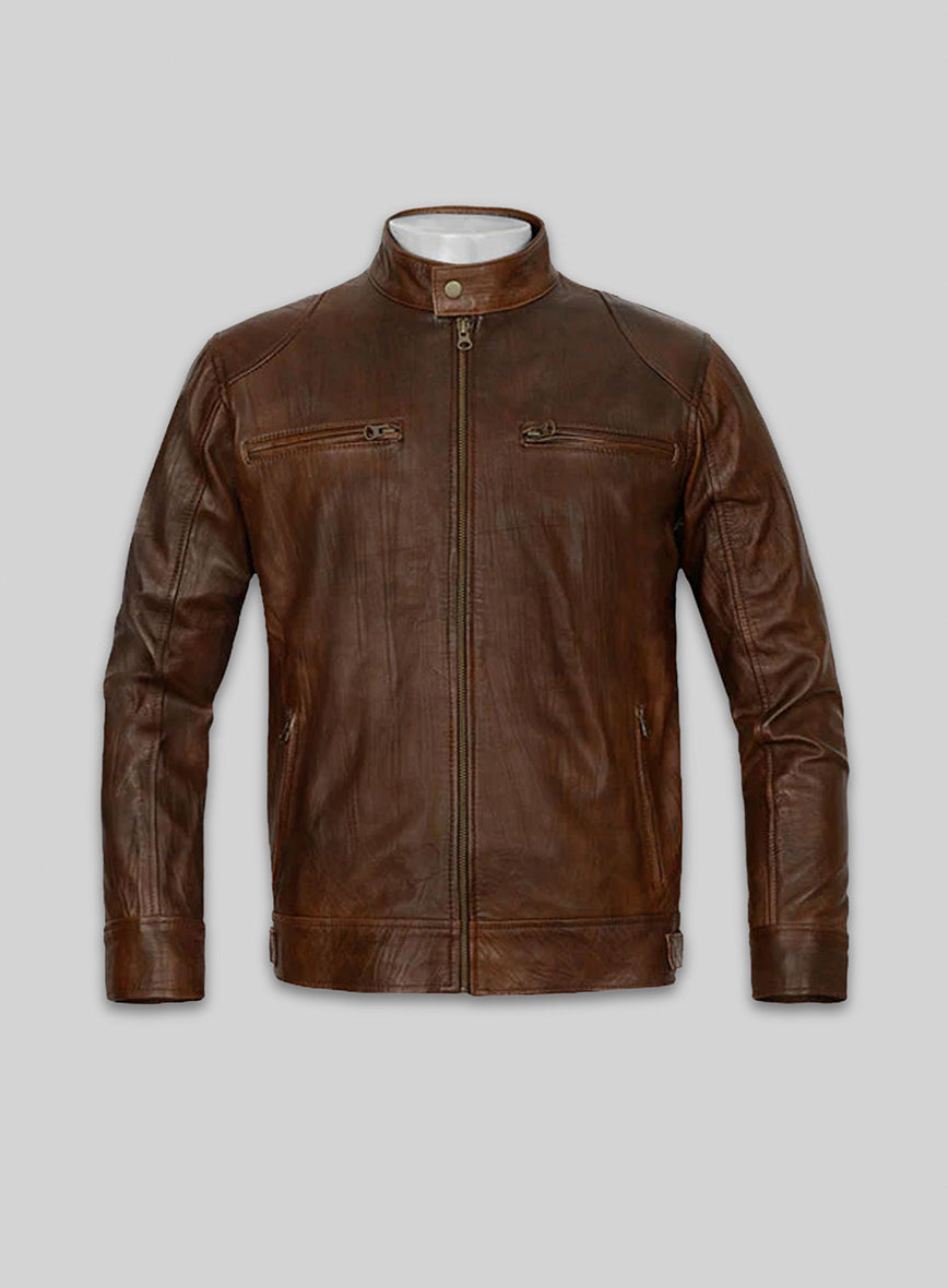 Leather Jacket # 654