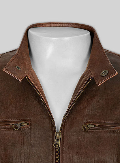 Leather Jacket # 654