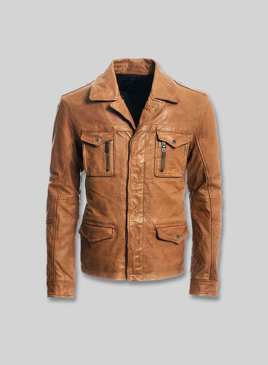 Leather Jacket # 621