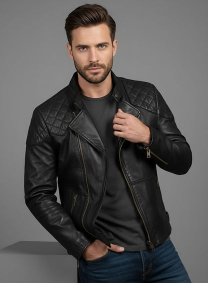 Leather Jacket # 613