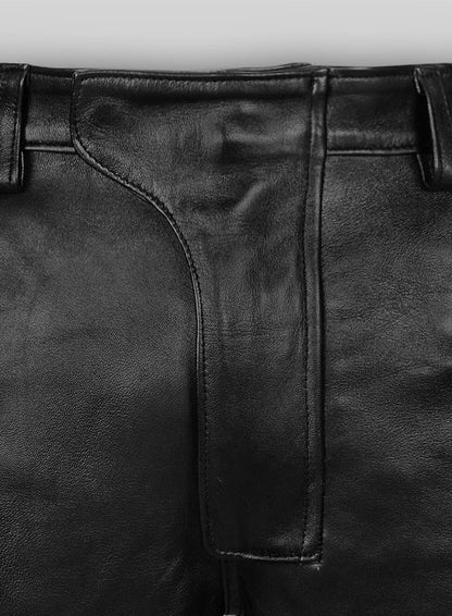 Leather Biker Jeans - Style #555 - LeatherCult