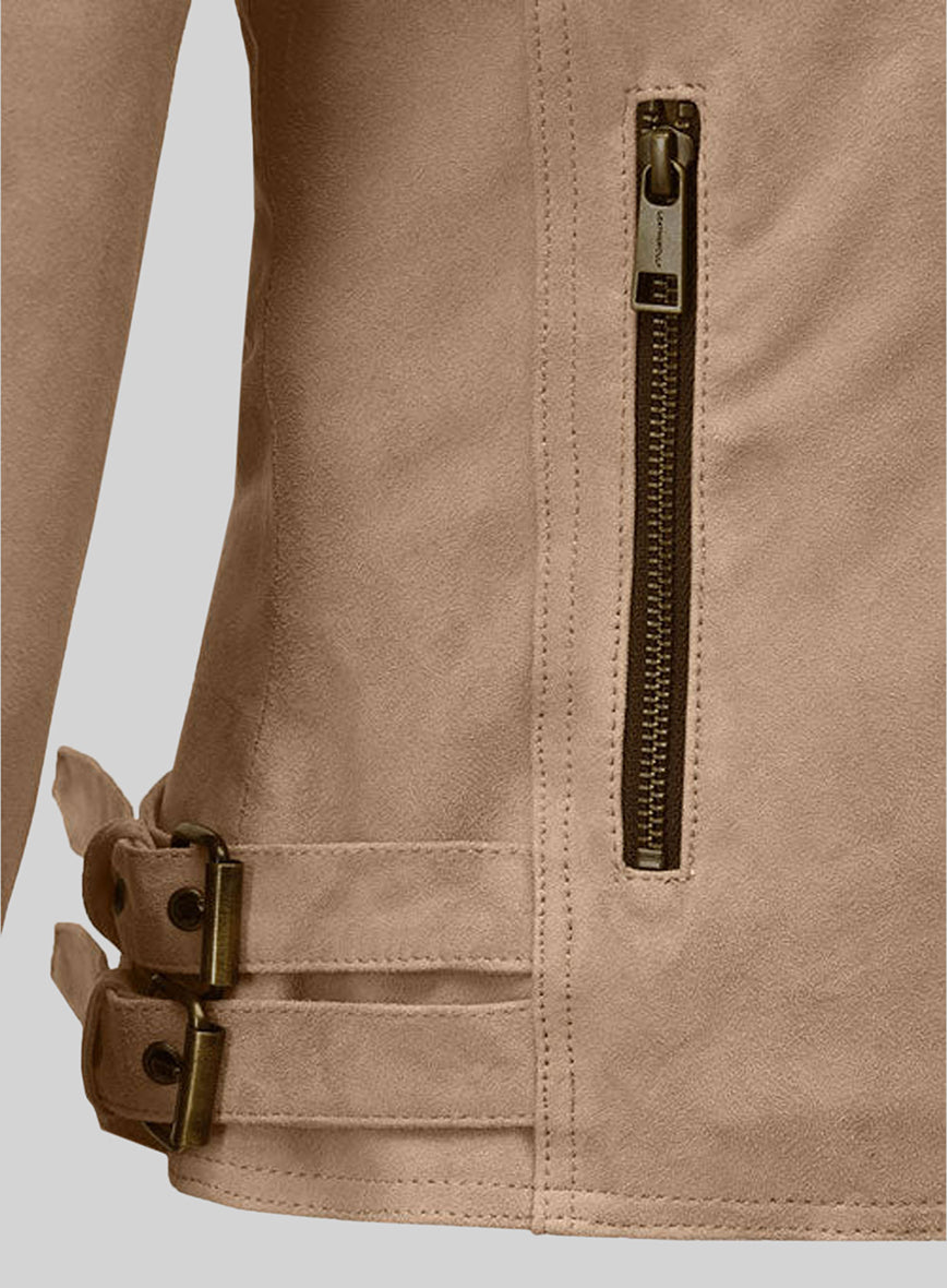 Fringe Leather Jacket #1008